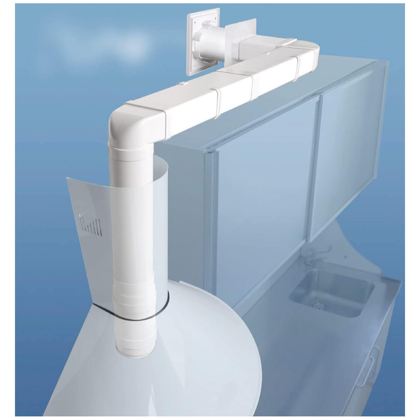 TUBO AERAZIONE CAN.PVC M.1 MM.125