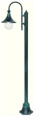 *URANO LAMPIONE H.220 2 LUCI NERO