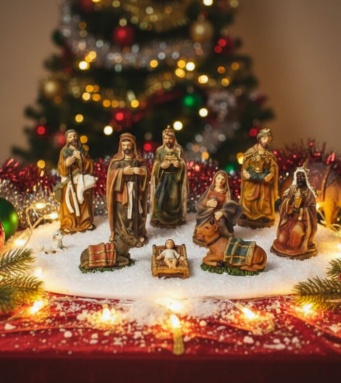 *NATIVITA' PZ.10 CM.12