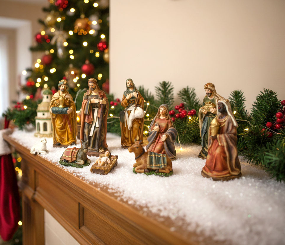 SET 10PZ. NATIVITA' CM.20