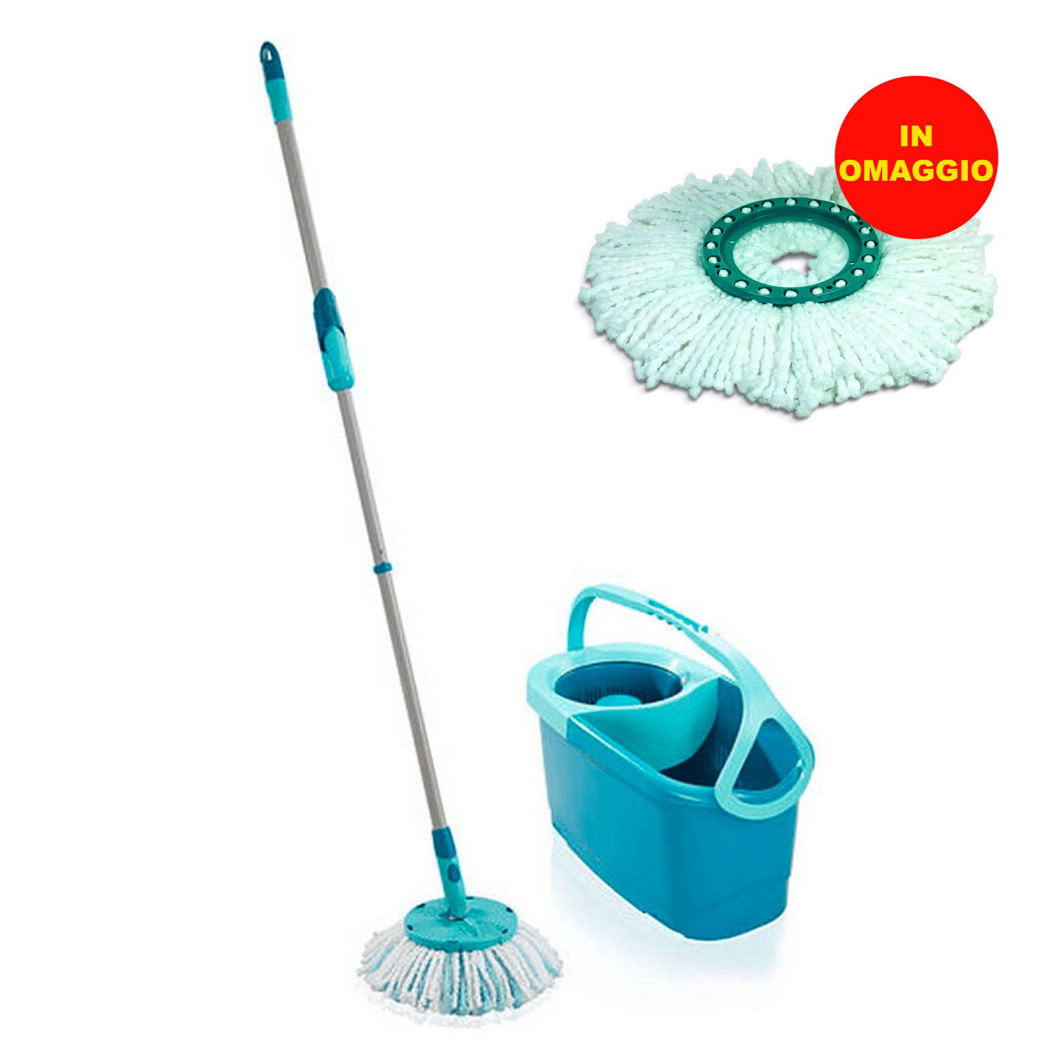 SET MOP LAVAPAVIMENTI CLEAN TWIST