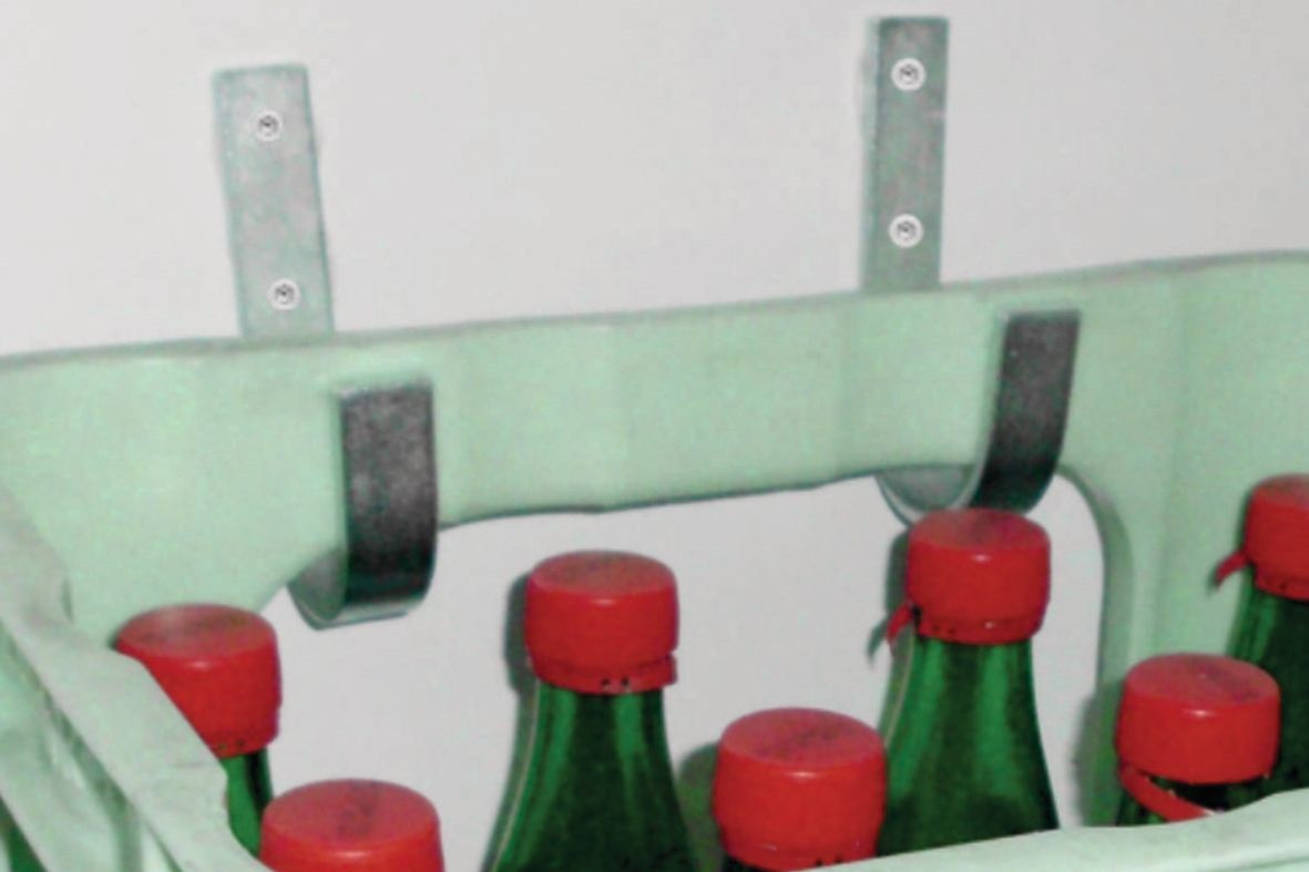 GANCIO UNIV.PARETE 110MM ZINC.40KG