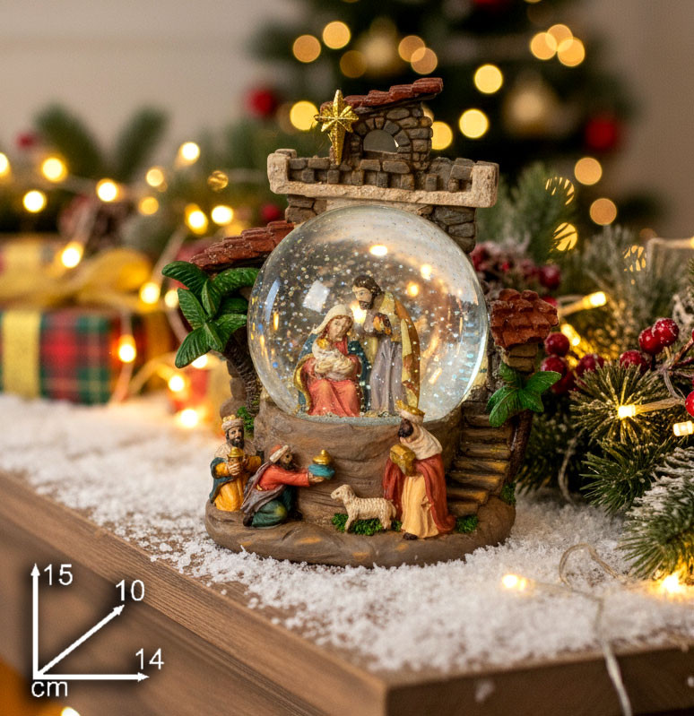 *AMPOLLA CON NATIVITA'CM.15