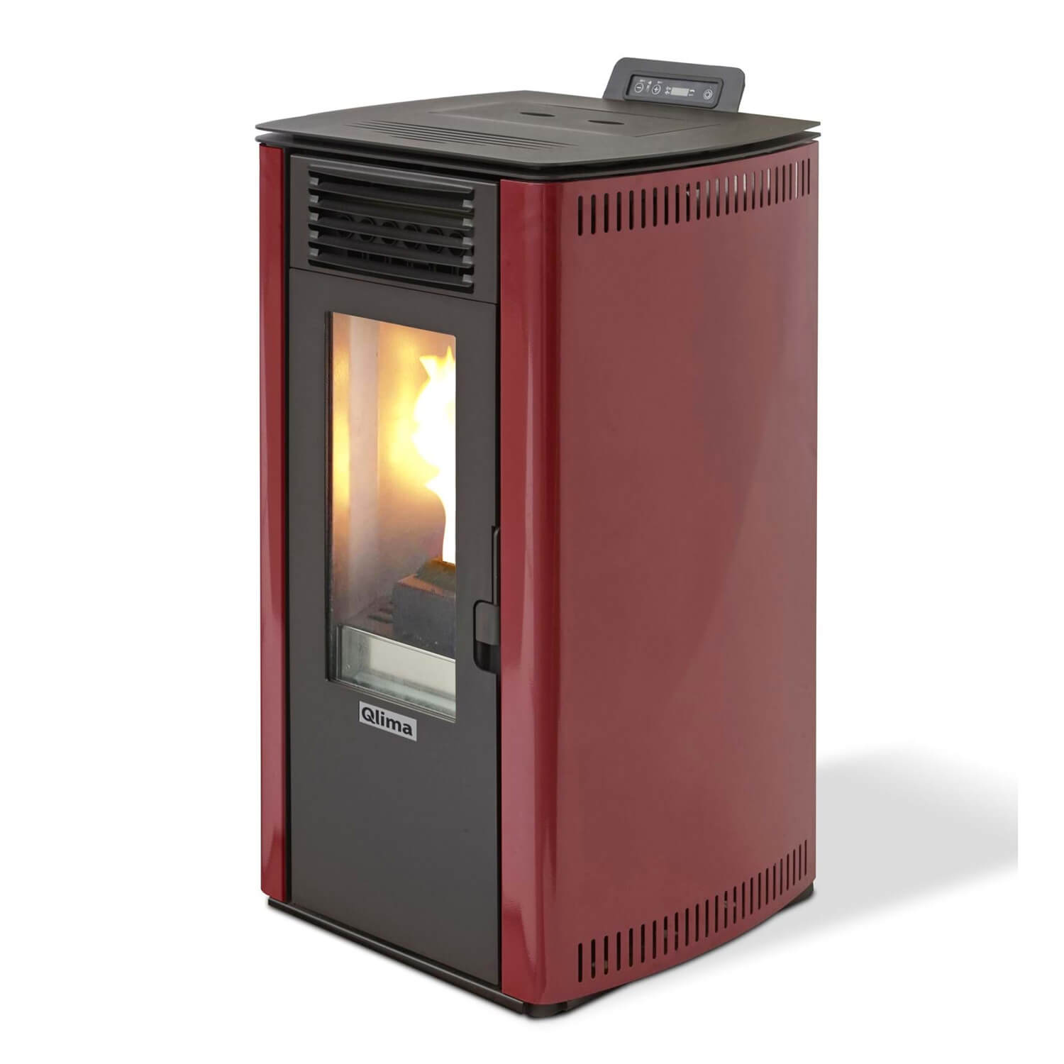 STUFA A PELLET 9 KW ROSSA