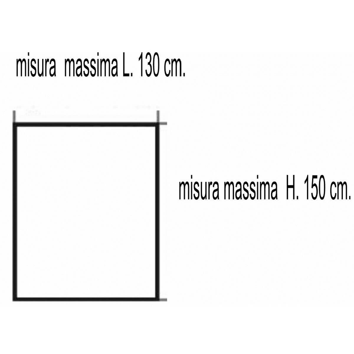 ZANZ.ADESIVA ECCO 130X150 GRIGIA