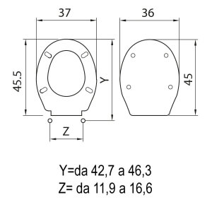 SEDILE WC SHABBY SBIANCATO 3D