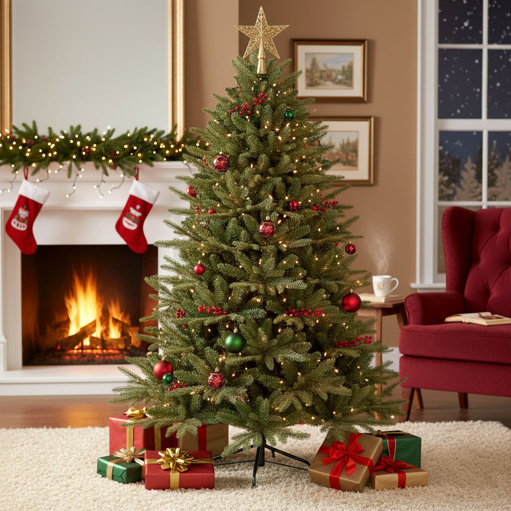 ALBERO DI NATALE MISTO CM.240 1836 PUNTE