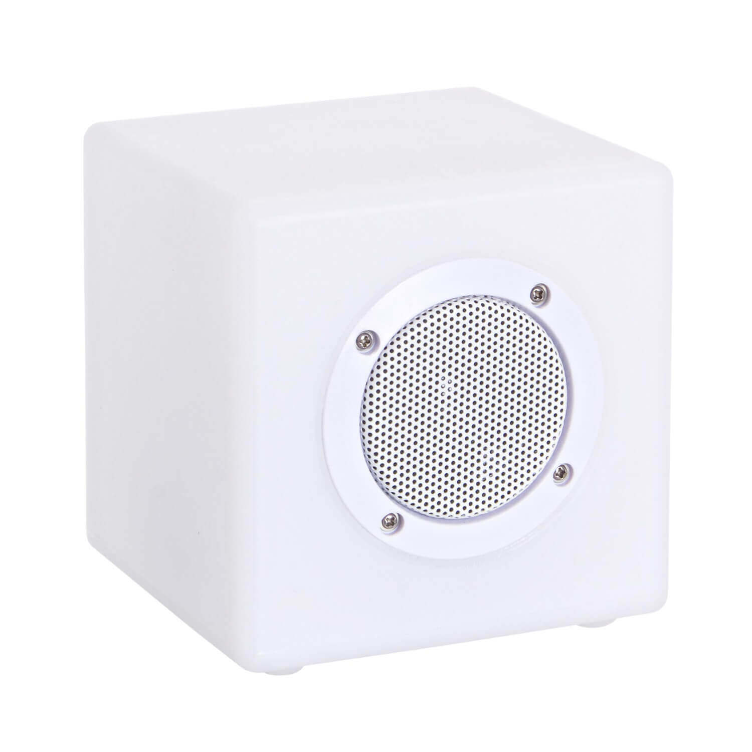*LAMPADA LED CUBO SPEAKER PE CM.15X15
