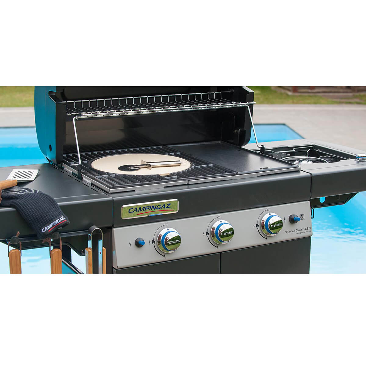 BARBECUE 3 SERIES CLASSIC LS PLUS DARK DUAL GAS