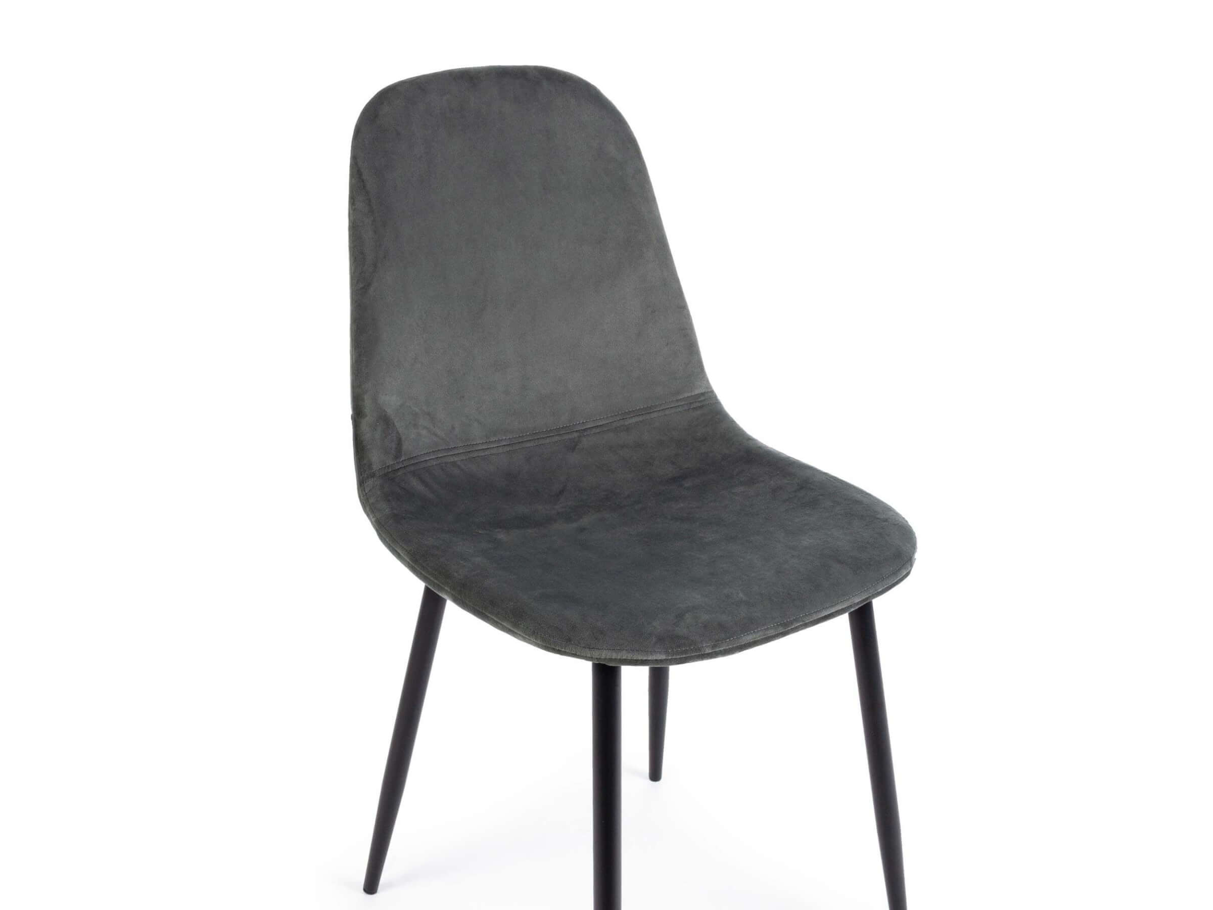 SEDIA IRELIA VELLUTO GRIGIO