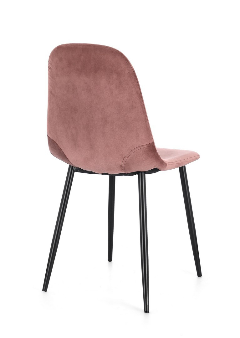 SEDIA IRELIA VELLUTO ROSA