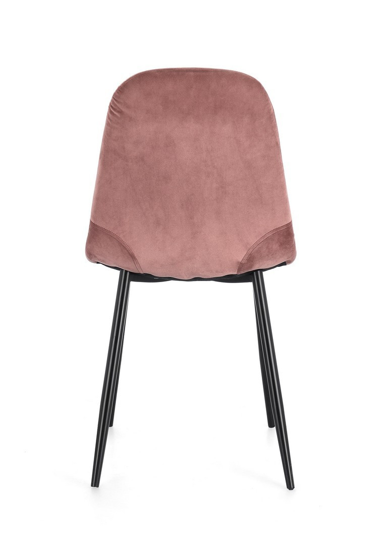SEDIA IRELIA VELLUTO ROSA