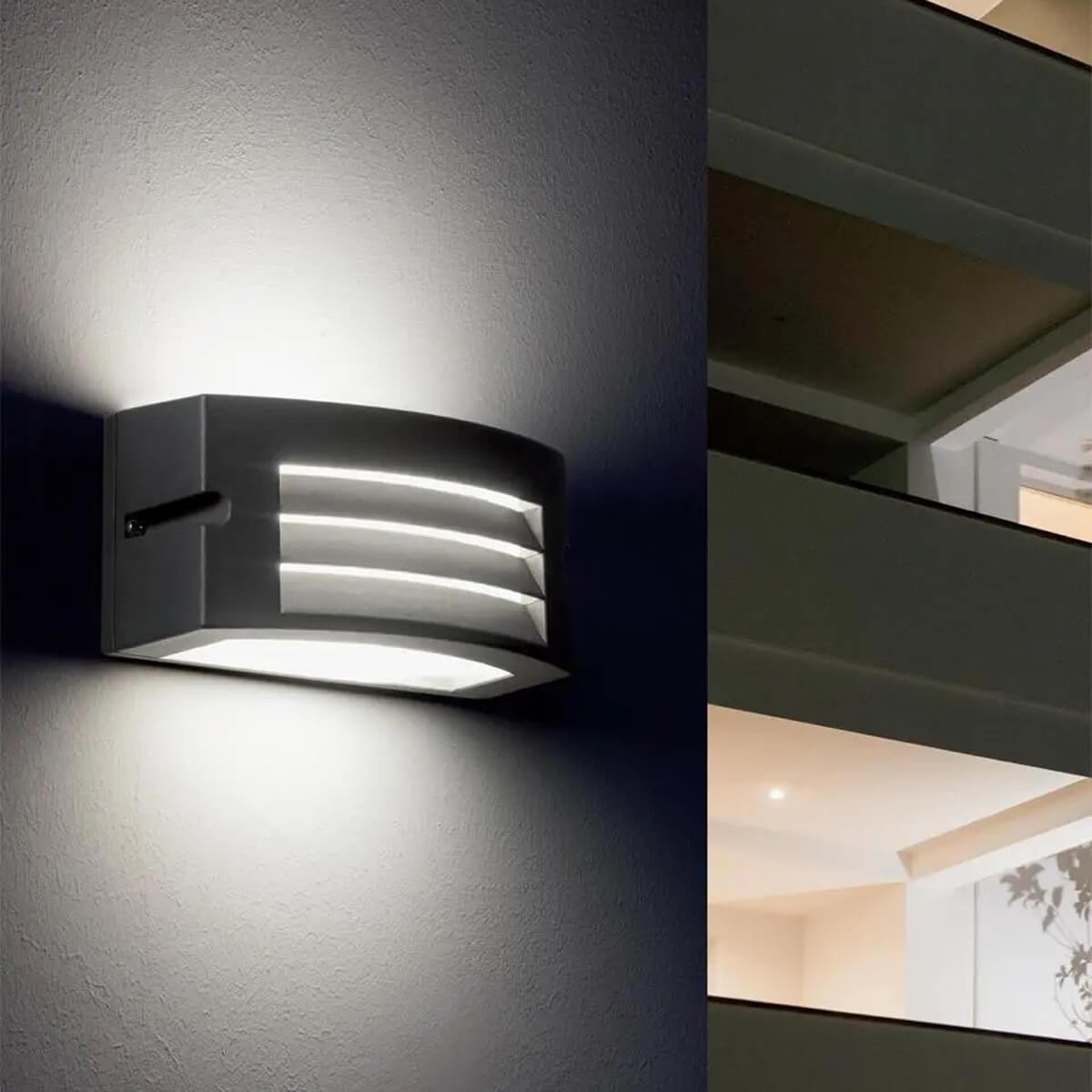 *KOBE APPLIQUE LED 10W 4000K ALLUMINIO