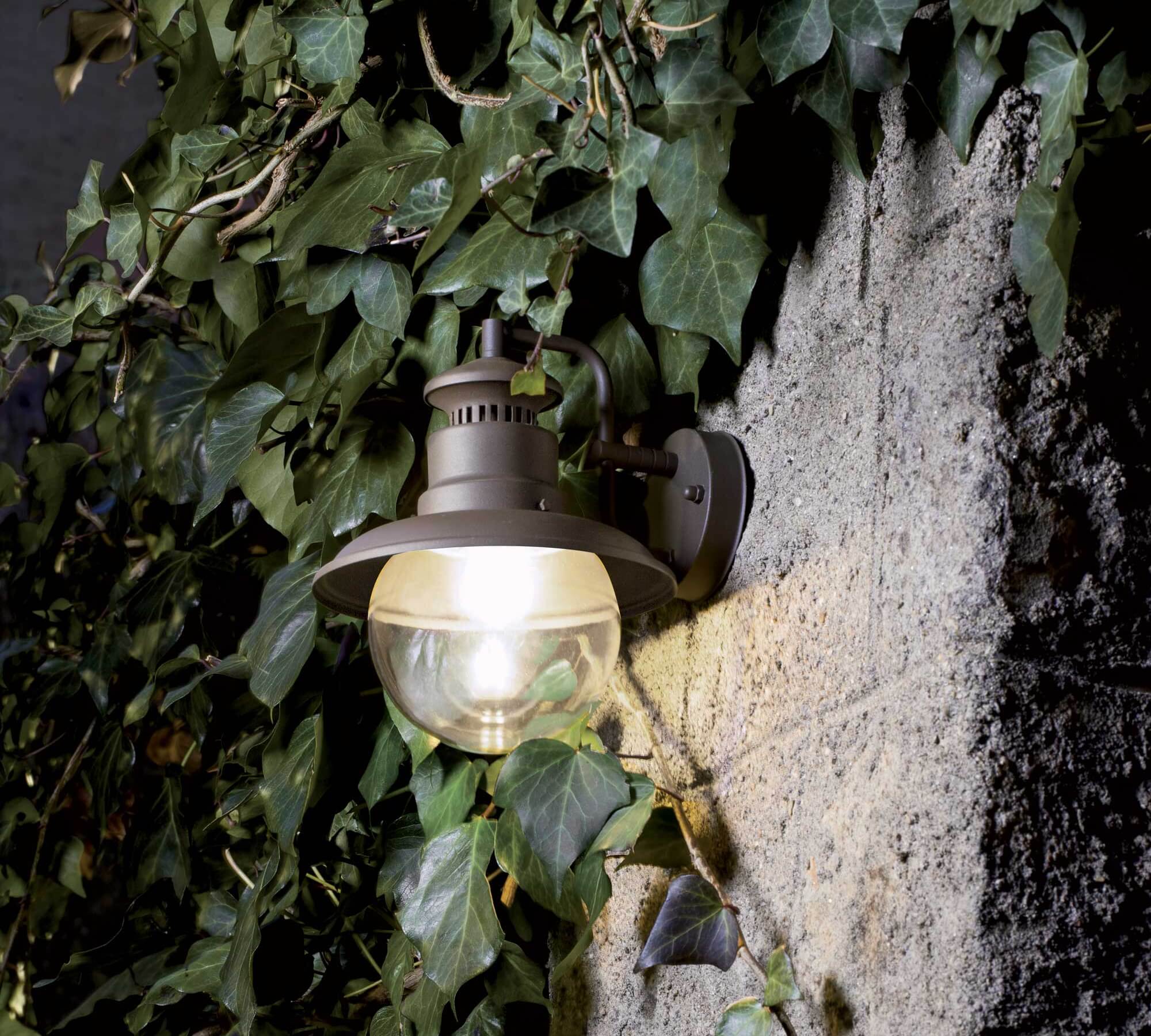 CALIPSO APPLIQUE IN BASSO E27 MARRONE