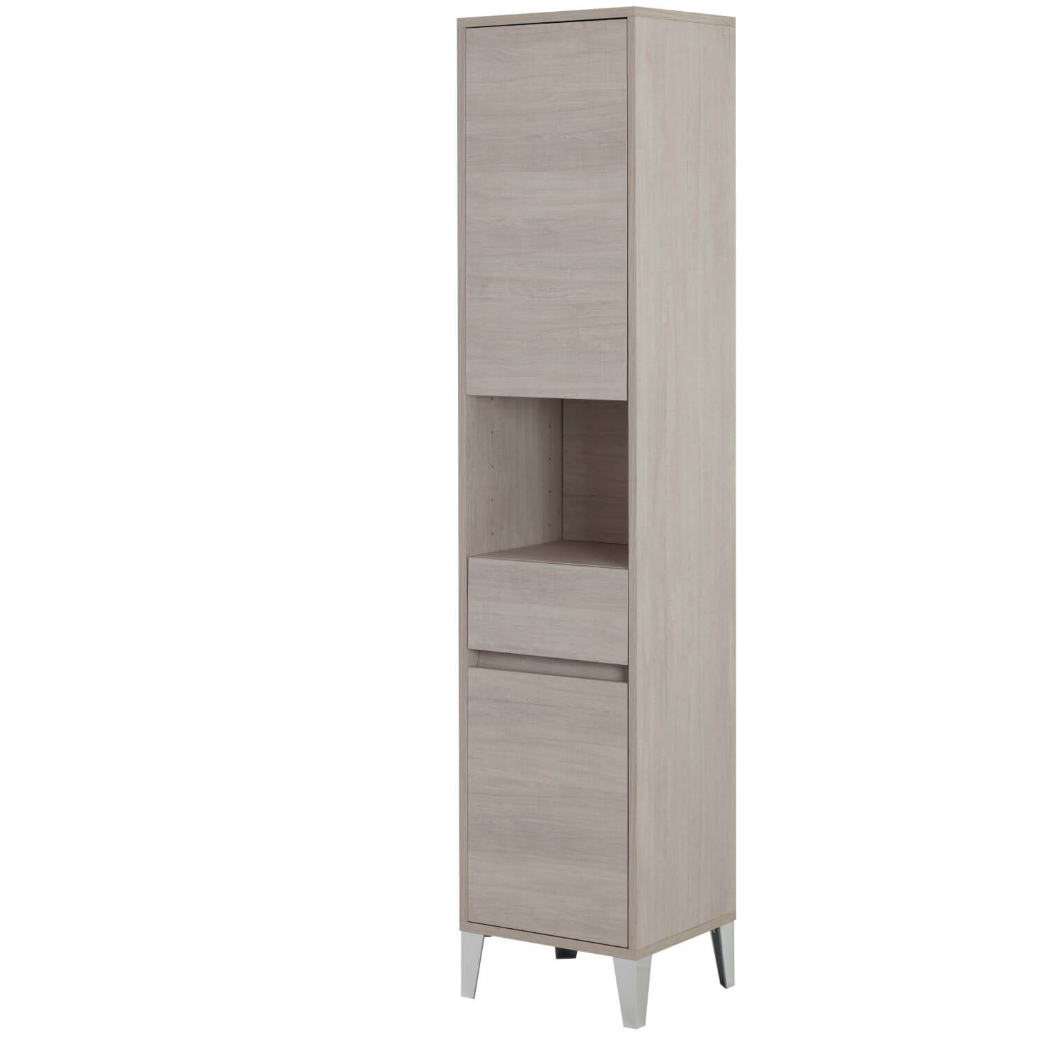 COLONNA P/ASCIUGAMANI CM.40X35X184 ROVERE CHIARO