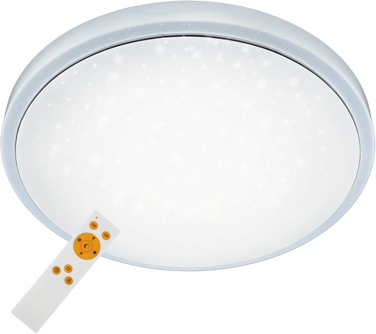 STAR PLAFONIERA 1LED 24W BIANCA CON TELECOMANDO