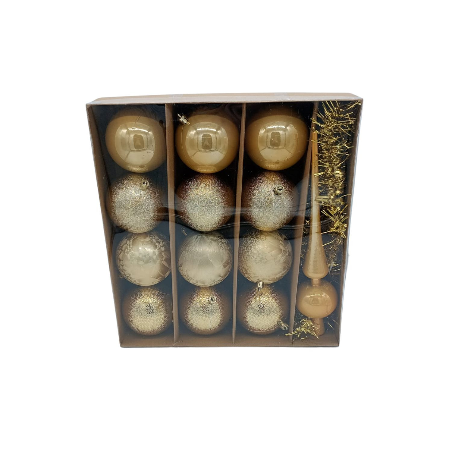 *SET12 PALLE D.8 C/FILO-PUNTALE ORO