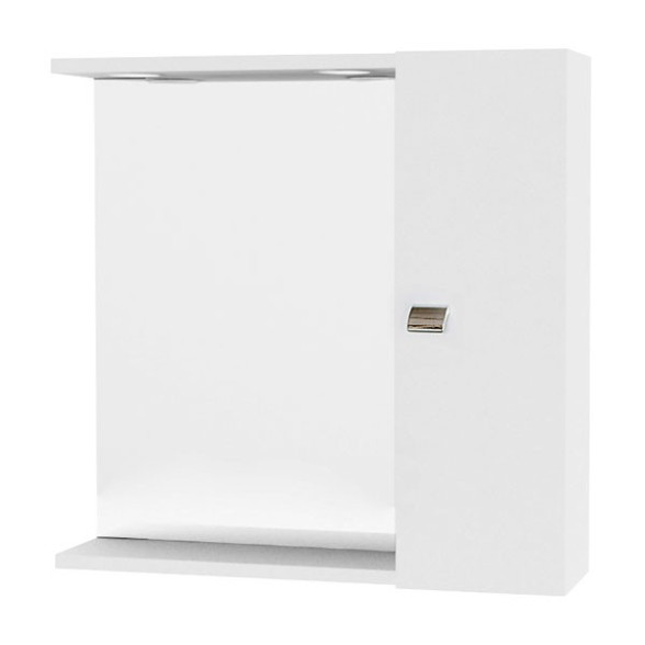 SPECCHIERA 1 ANTA DX BIANCO LUCIDA CM.60