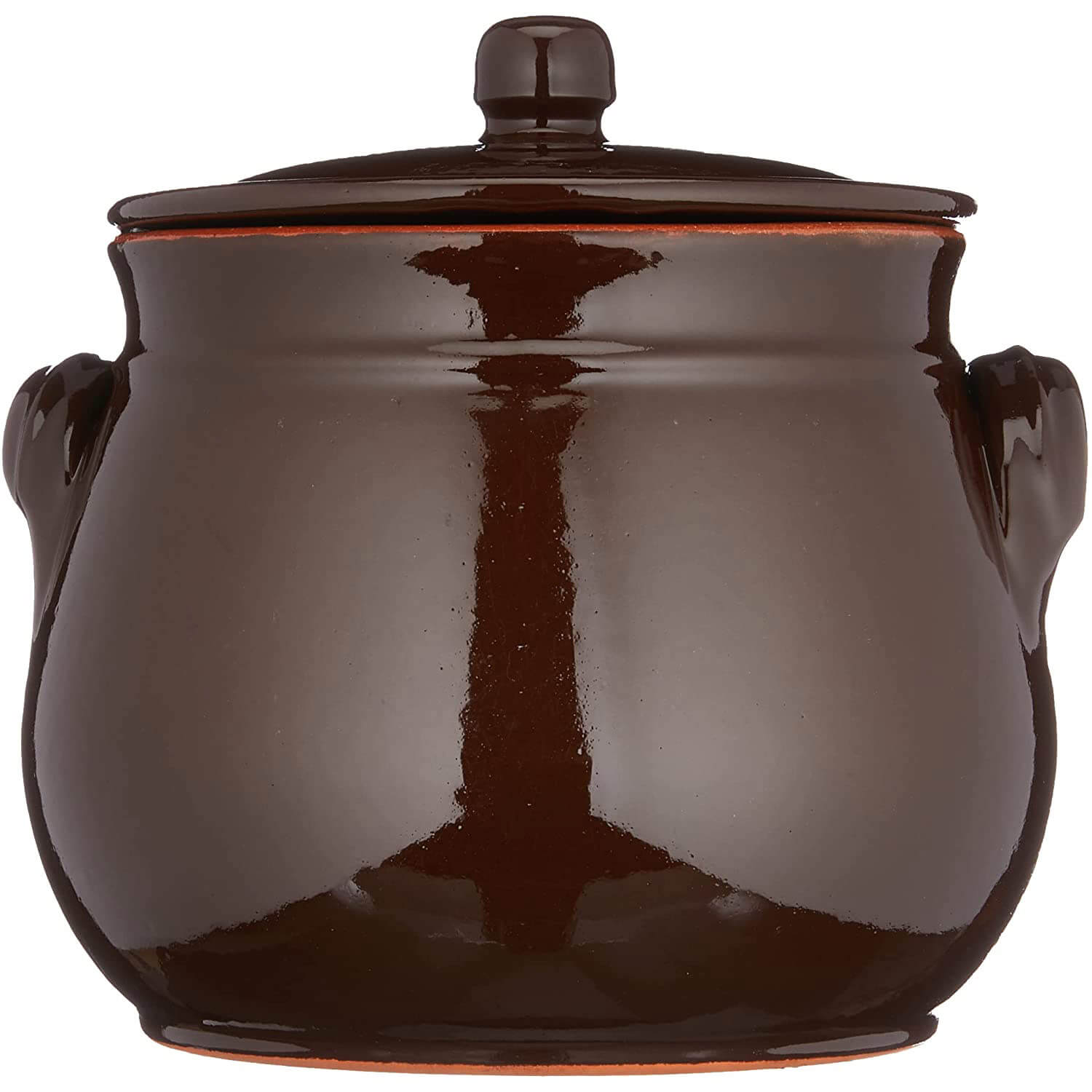 PENTOLA TERRACOTTA C/COP.CM.16