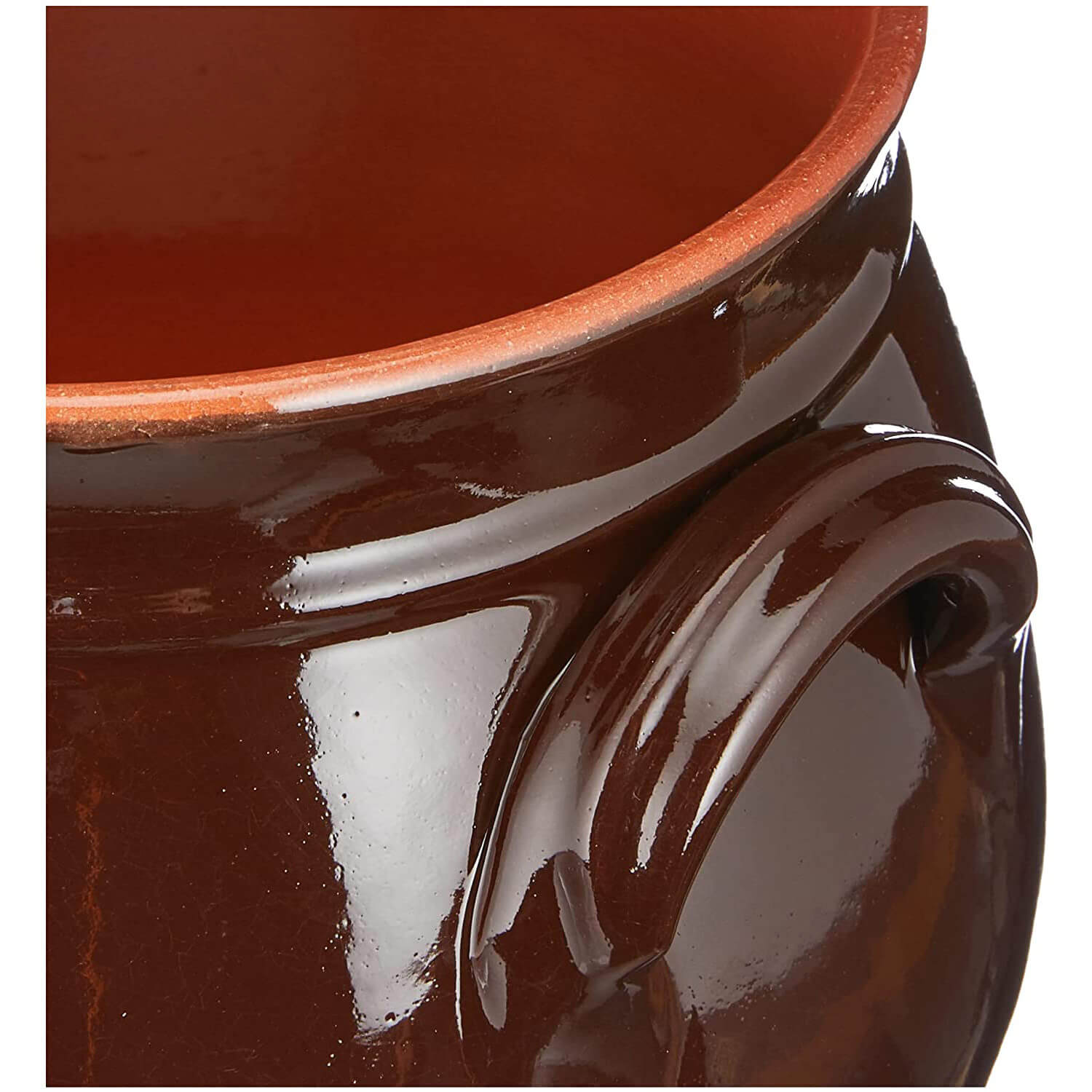 PENTOLA TERRACOTTA C/COP.CM.16