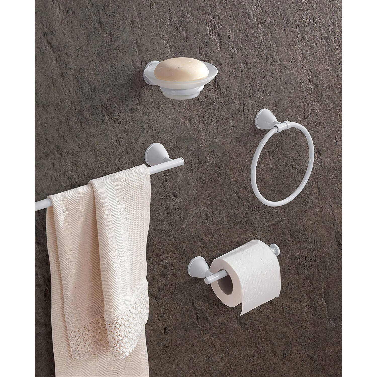 *GENZIANA PORTASALVIETTA CM.45 BIANCO