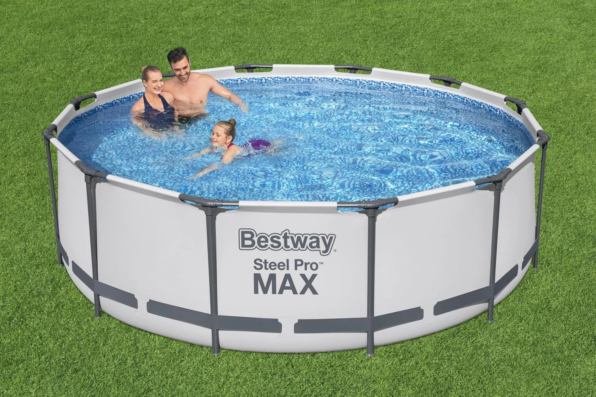 PISCINA C/TELAIO C/MOTORE 366X100