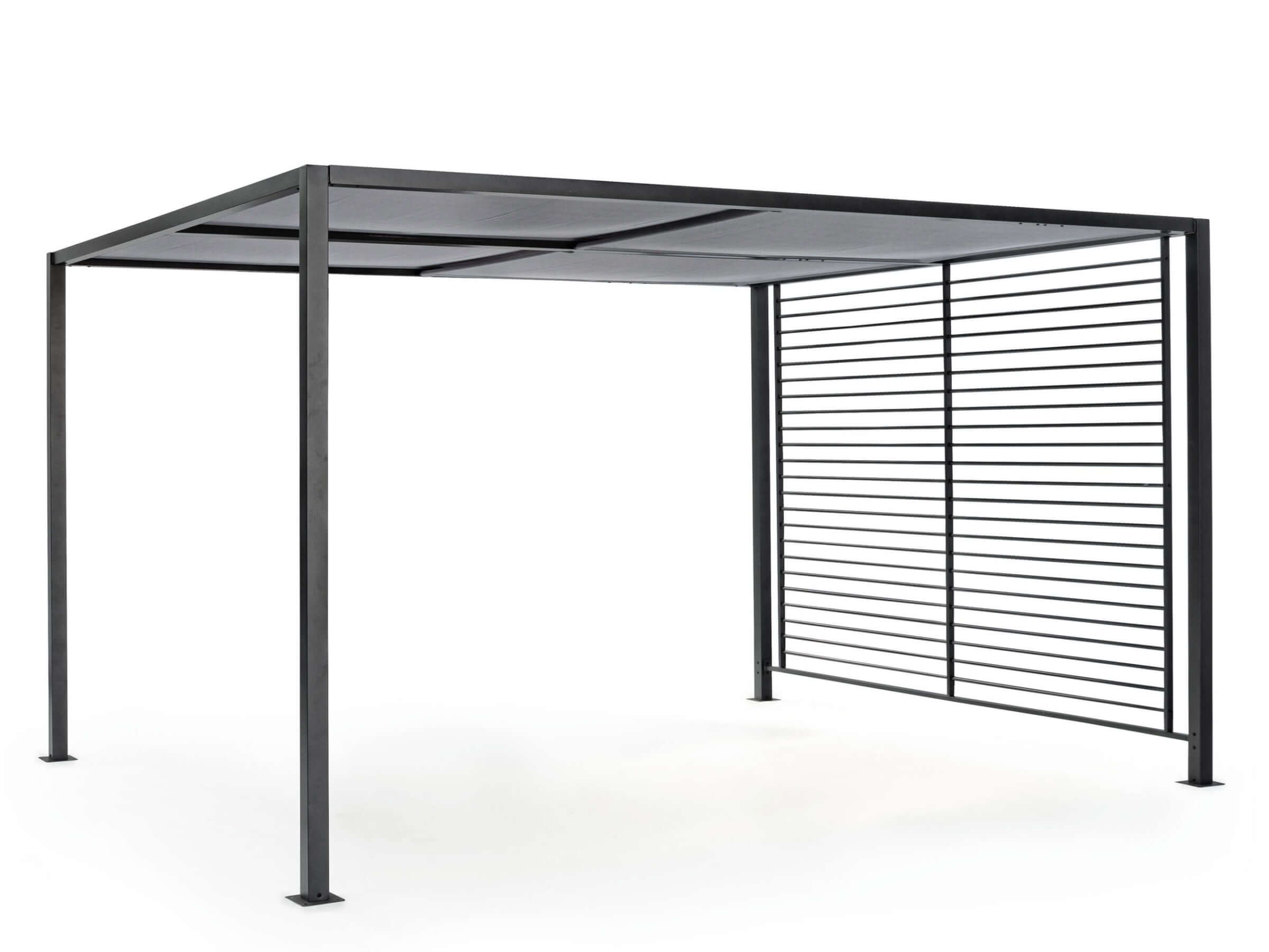 GAZEBO NOAH 3X3.6 ALLUMINIO ANTRACITE