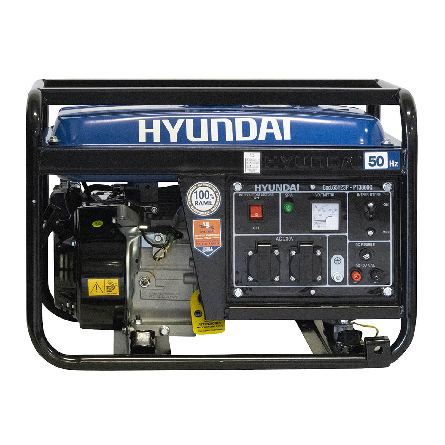 GENERATORE BENZINA HP.7 KW 2.8