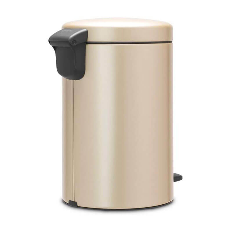 *PATTUMIERA PEDALE NEWLCON 12LT.CHAMPAGNE