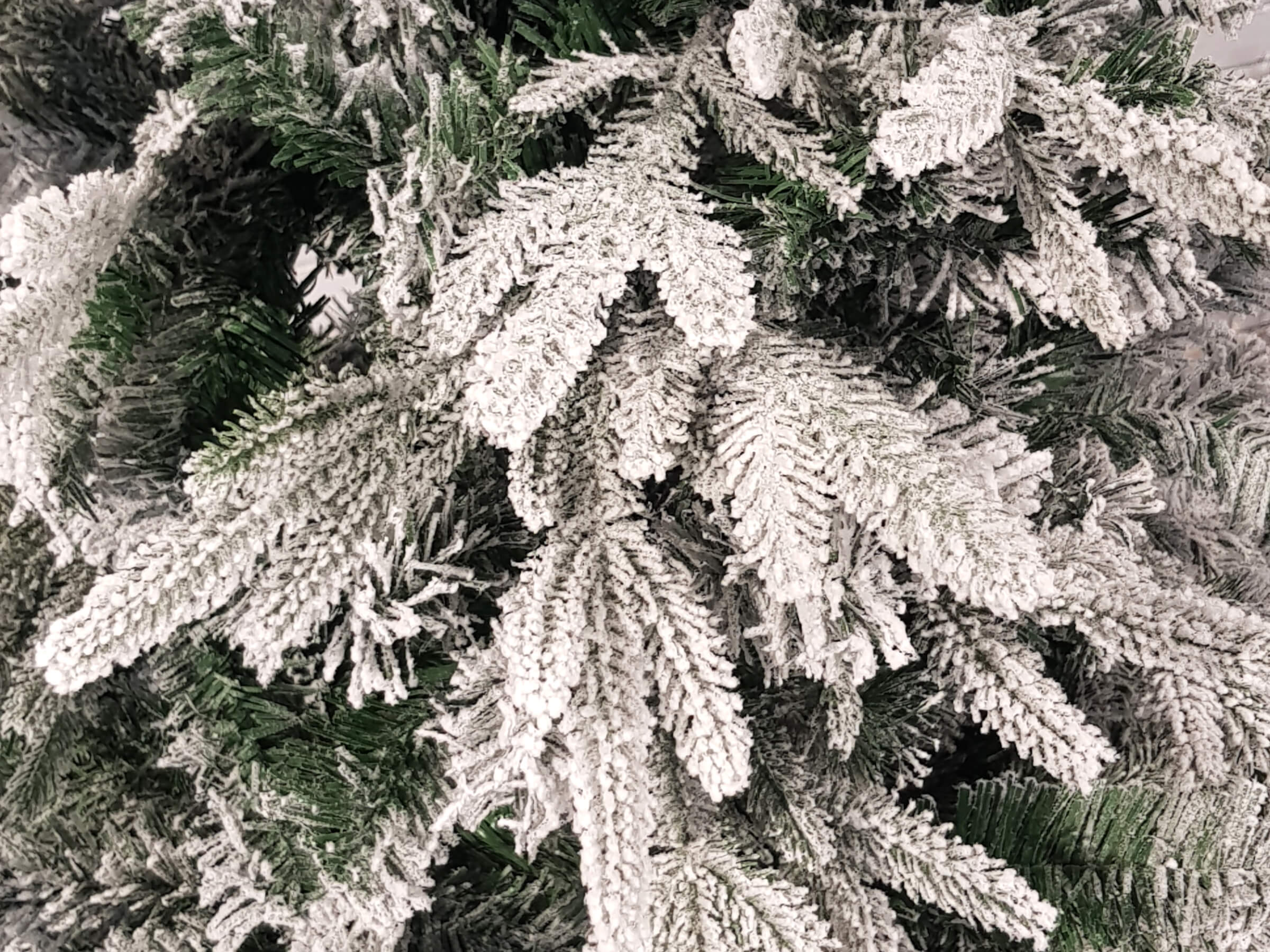 ALBERO DI NATALE INNEVATO CM.210 1041 PUNTE