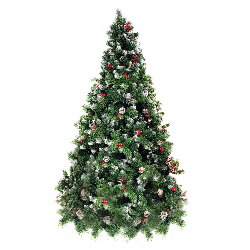 ALBERO DI NATALE RUSTICO CM.240 1894 PUNTE