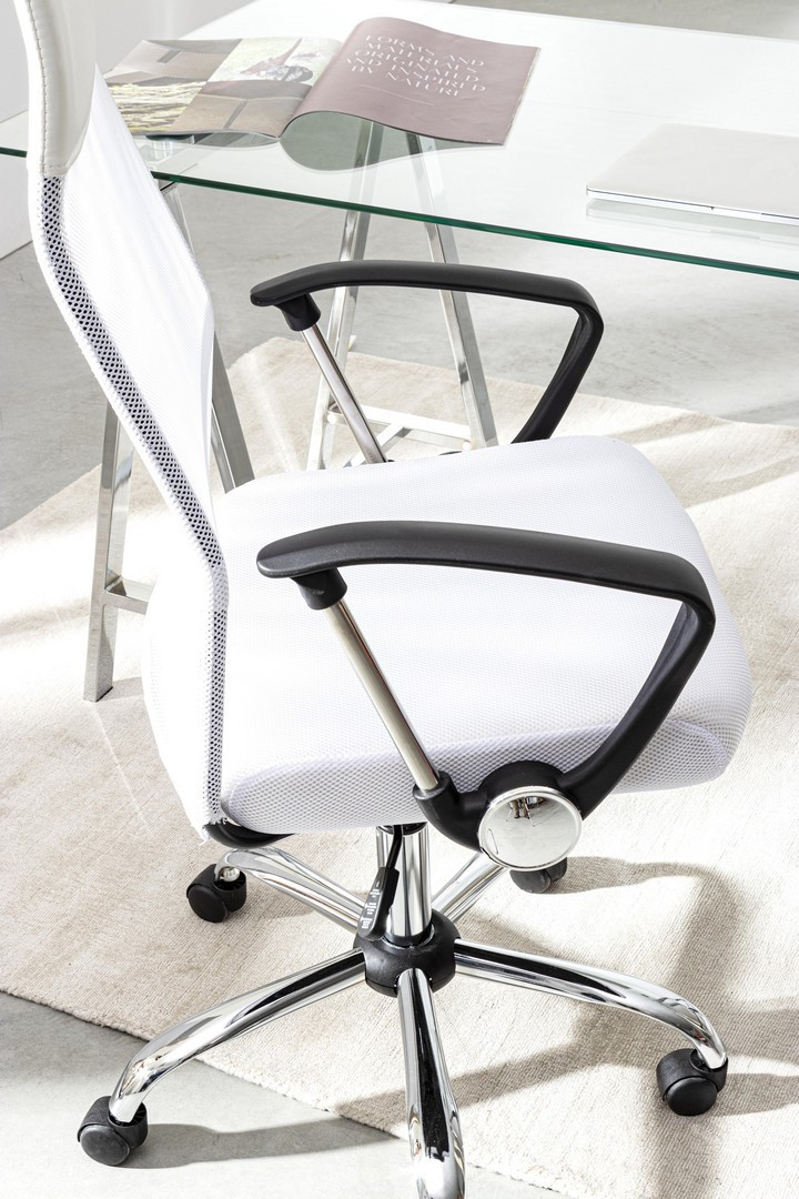 POLTRONA UFFICIO C-BR.DAKAR BIANCO