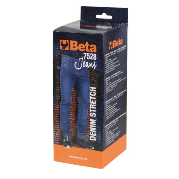 JEANS LAVORO 98%COT.SLIM FIT TG.S