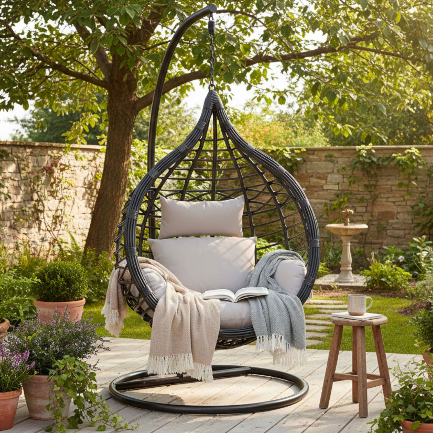 POLTRONA SOSPESA C-C TORRES NERA