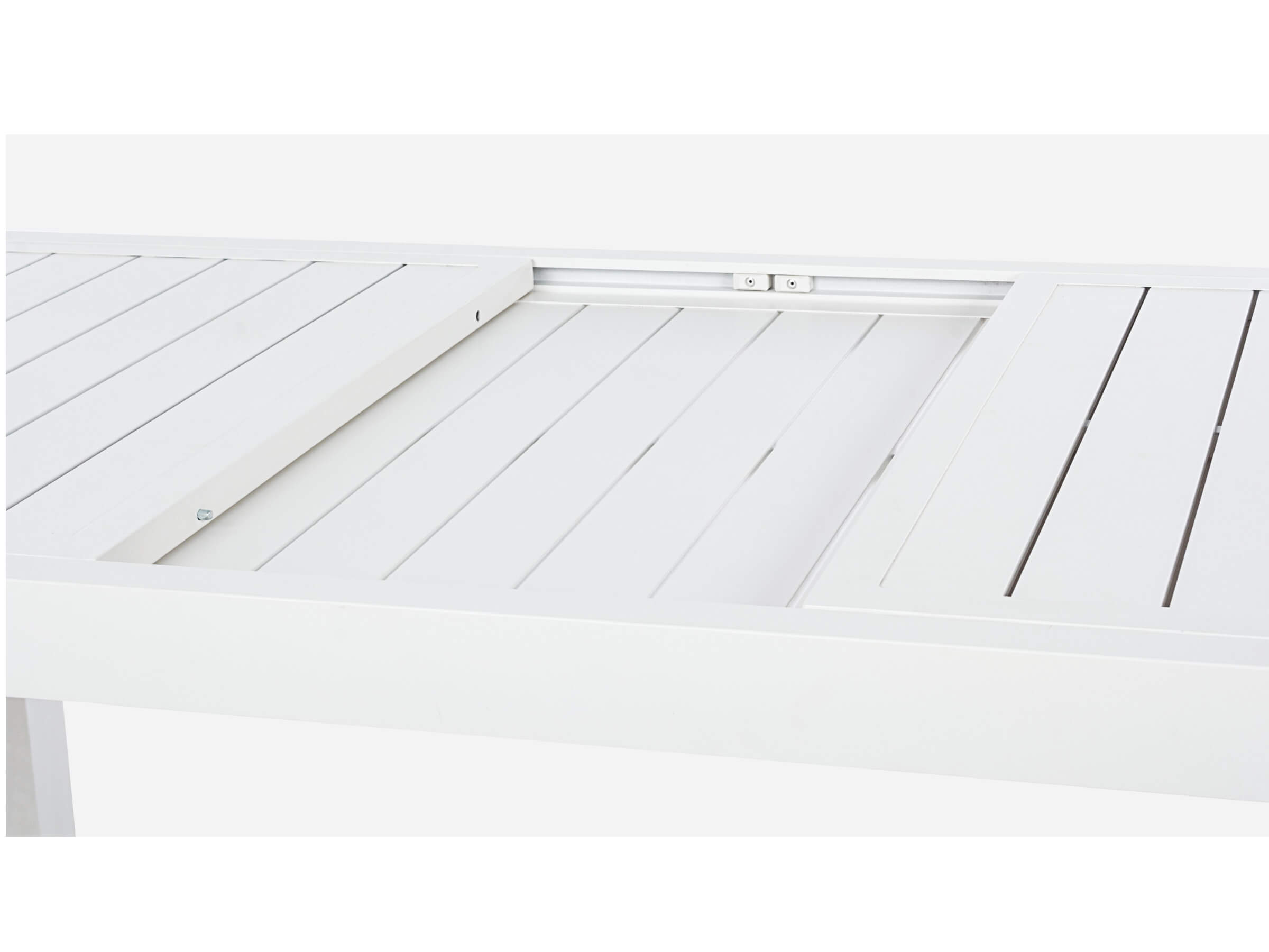 TAVOLO ALL.HILDE CM.140-210X77 BIANCO