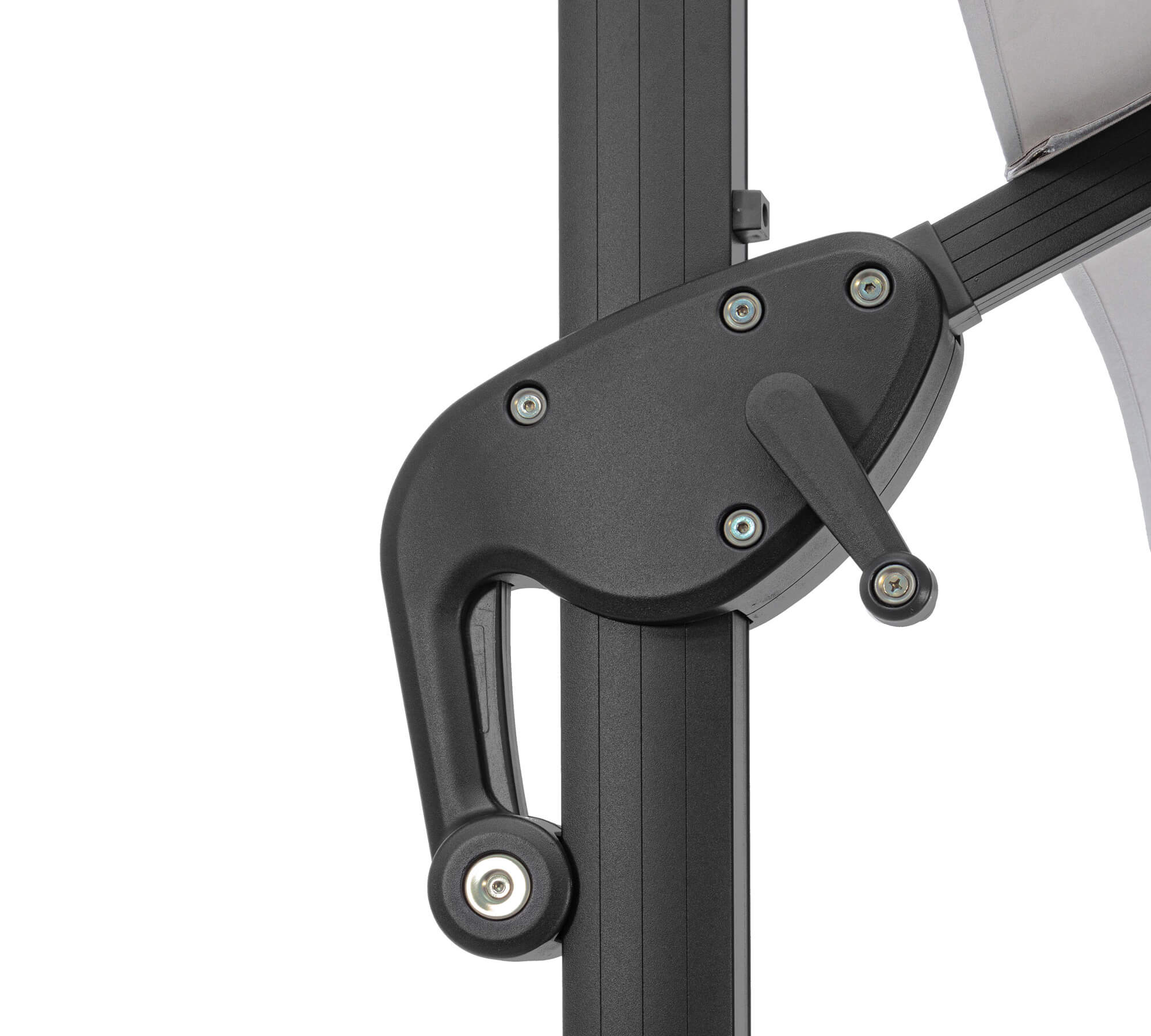 OMBRELLONE BRACCIO INES 2X3 ANTRACITE/GRIGIO