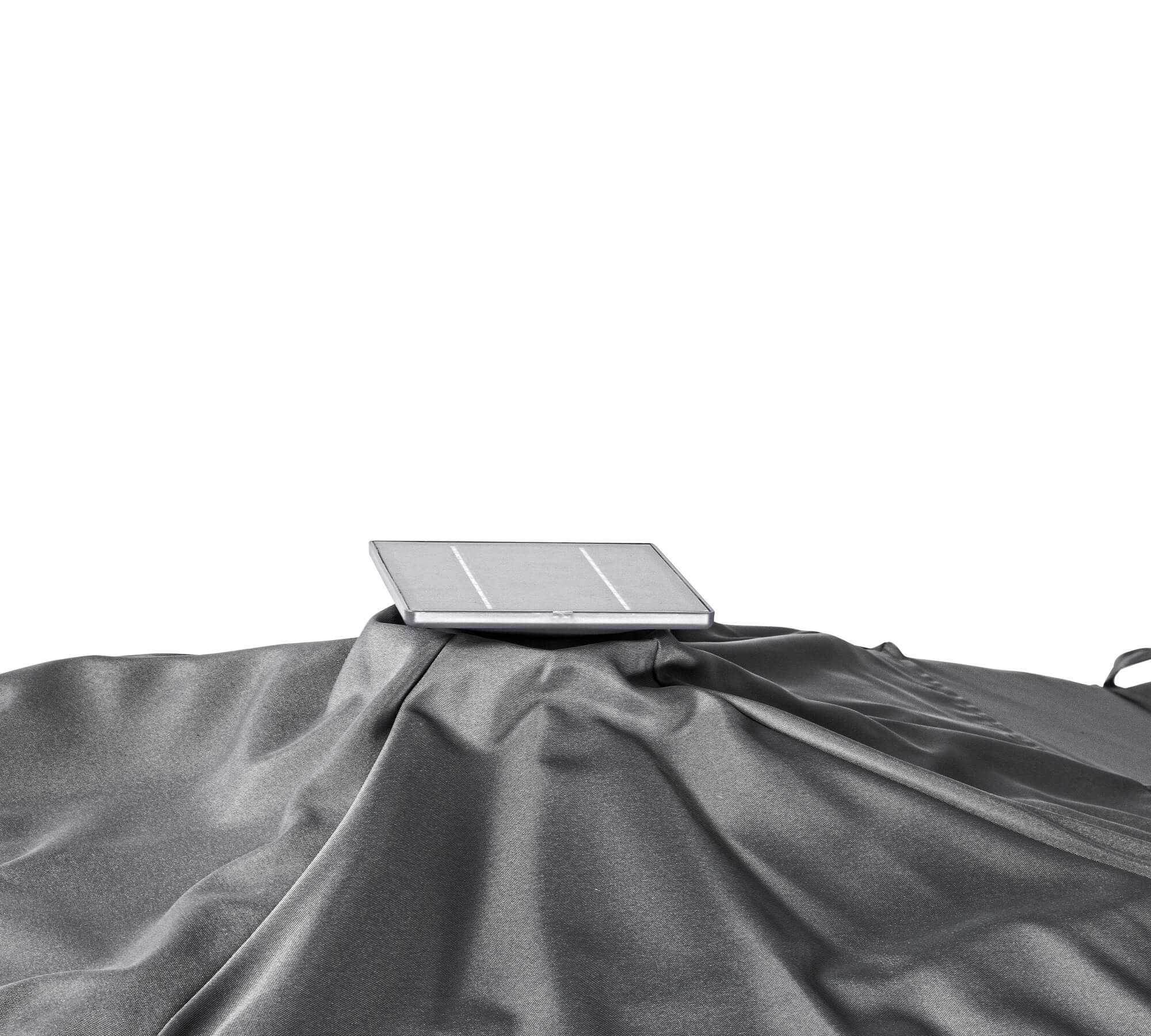 OMBRELLONE BRACCIO INES 3X3 C/LED ANODIZ/GRIGIO