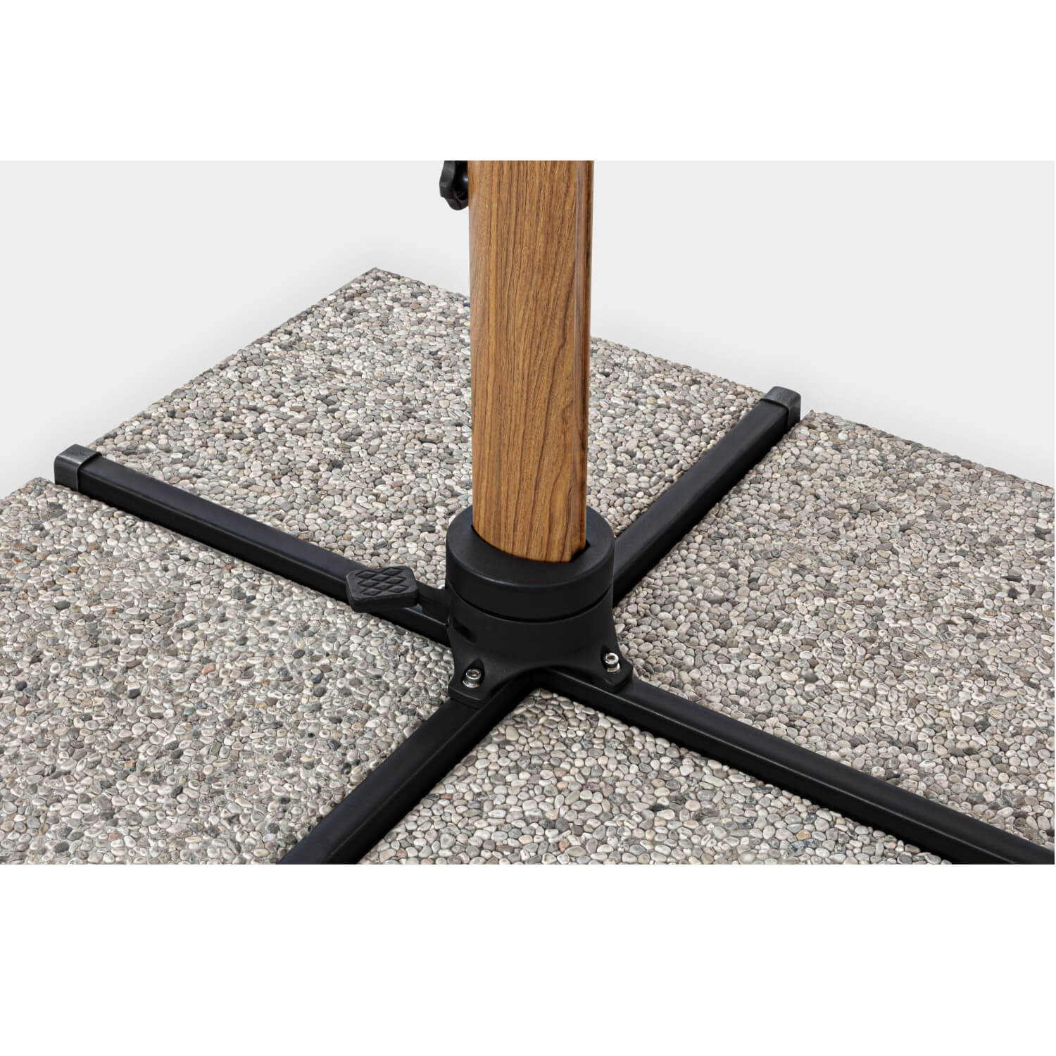 OMBRELLONE BRACCIO ORION 3X3 NATURAL/BEIGE