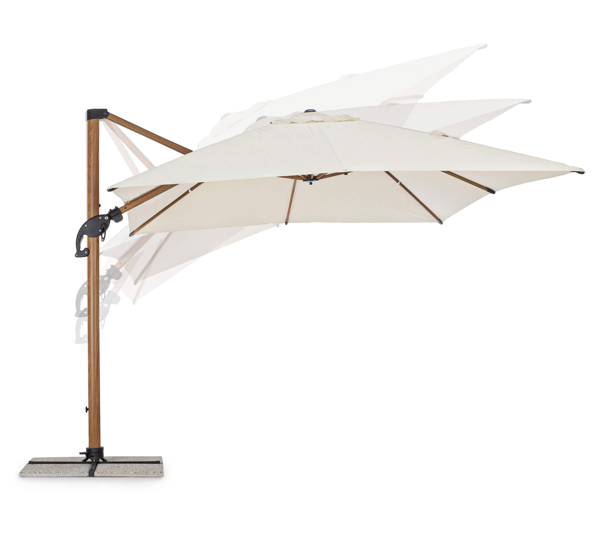 OMBRELLONE BRACCIO ORION 3X4 NATURAL/BEIGE