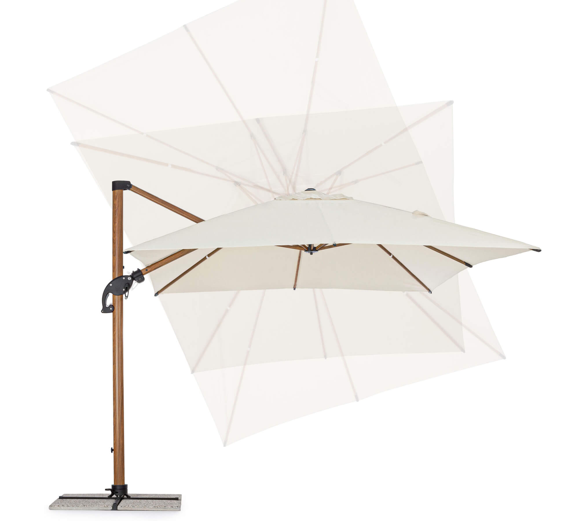 OMBRELLONE BRACCIO ORION 4X4 NATURAL/BEIGE