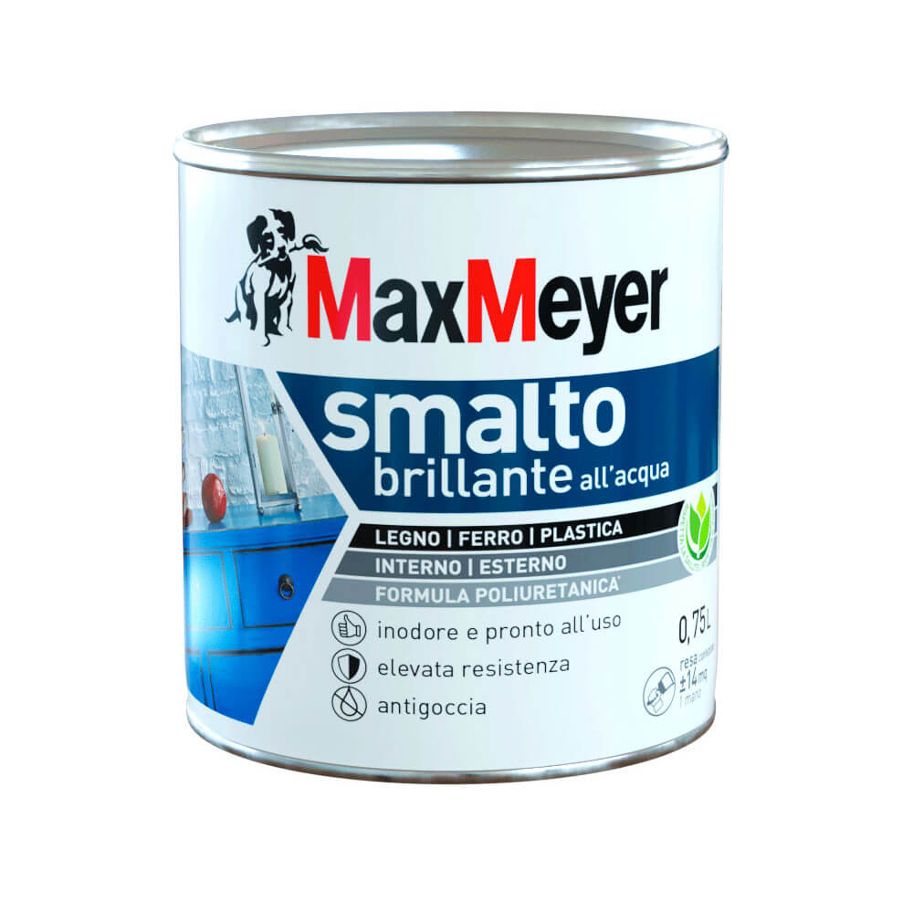 SMALTO ACQUA BRILLANTE NERO LT0.75