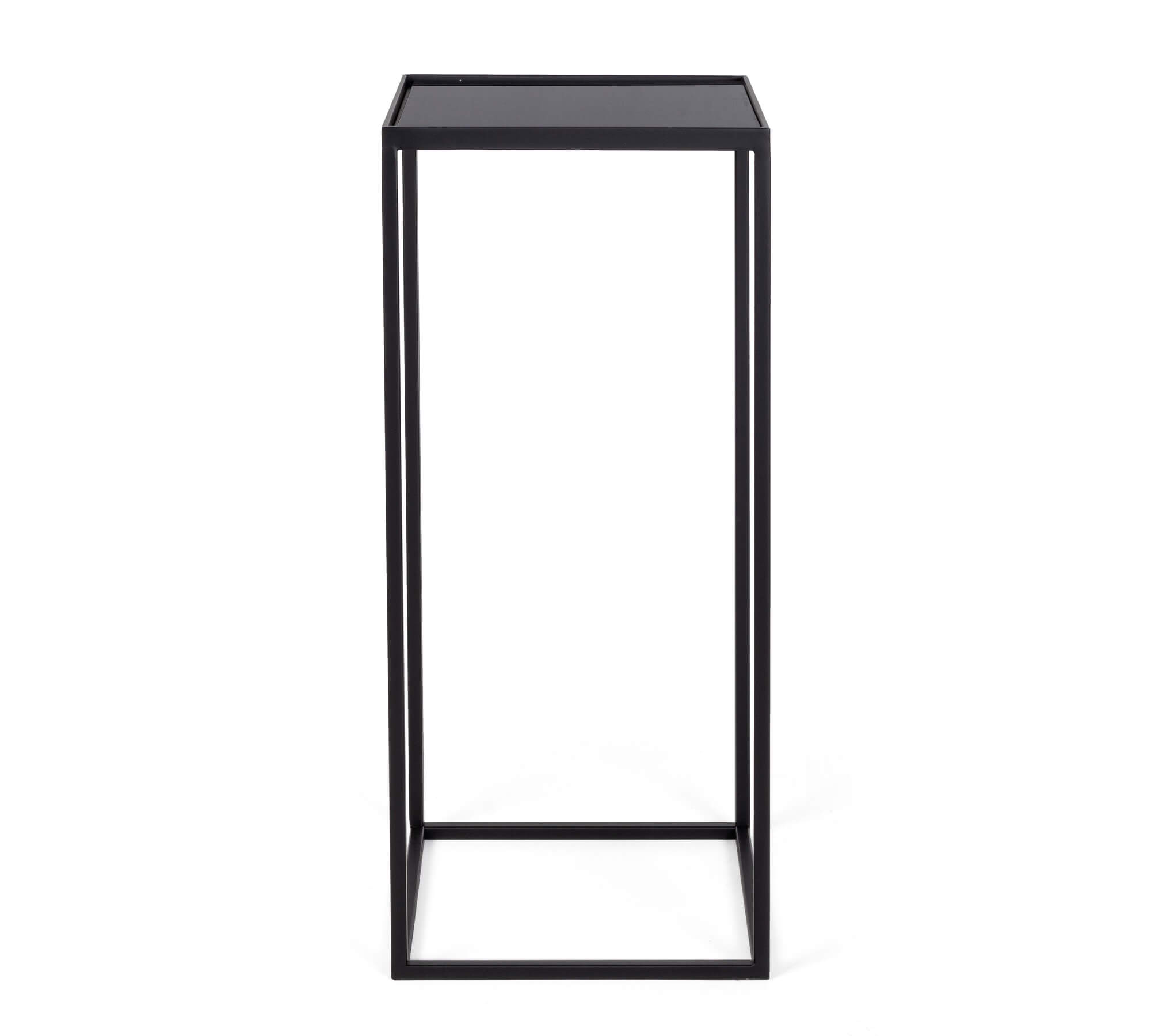 *TAVOLINO D.31 ACCIAIO/VETRO