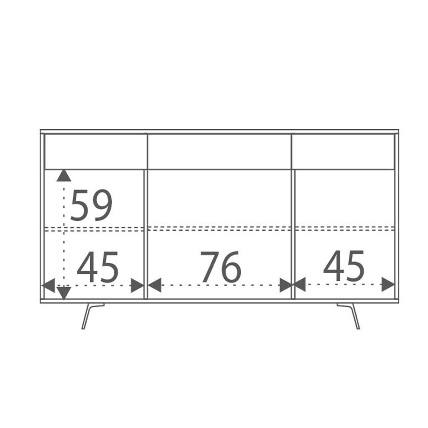 MOBILE 3 CASS.3 ANT.CM.164 CEMENTO MARMO CALACATT