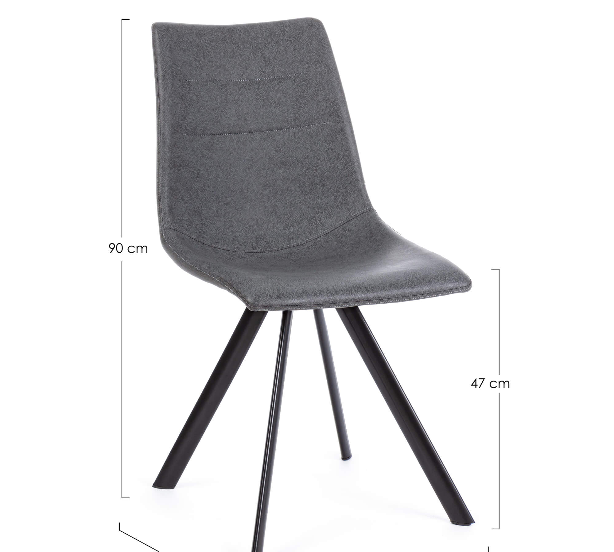 SEDIA ALVA GRIGIO