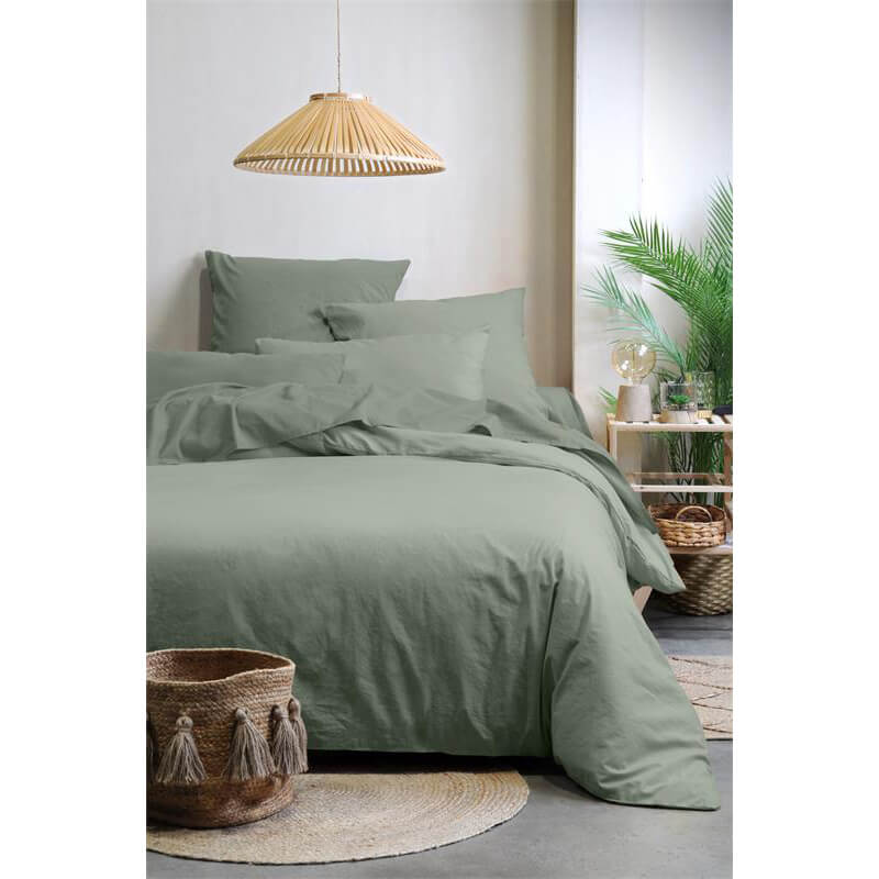 *LENZUOLO SOTTO C/ANGOLI 160X200+30 VERDE