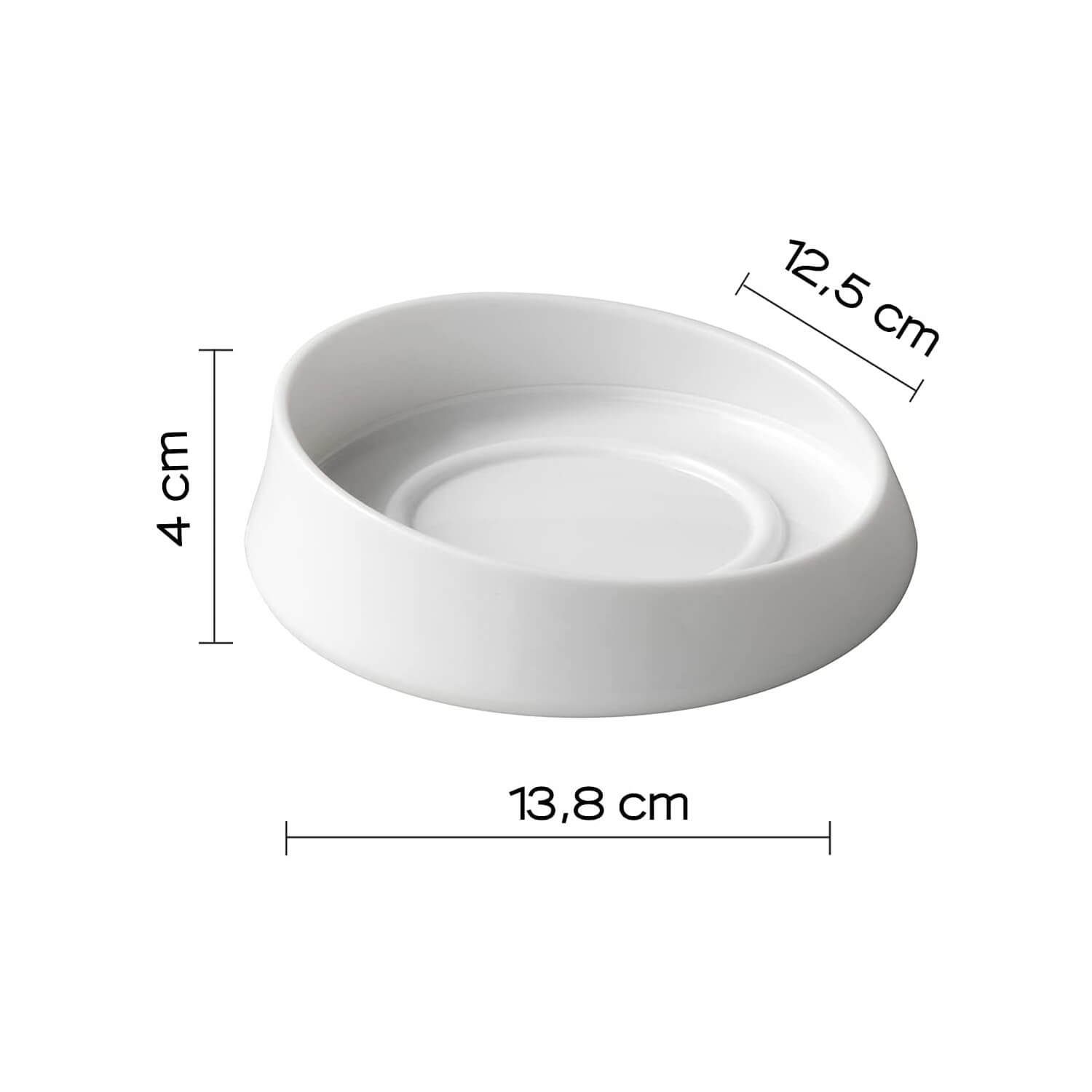 *FLOU PORTA SAPONE BIANCO SACCH.