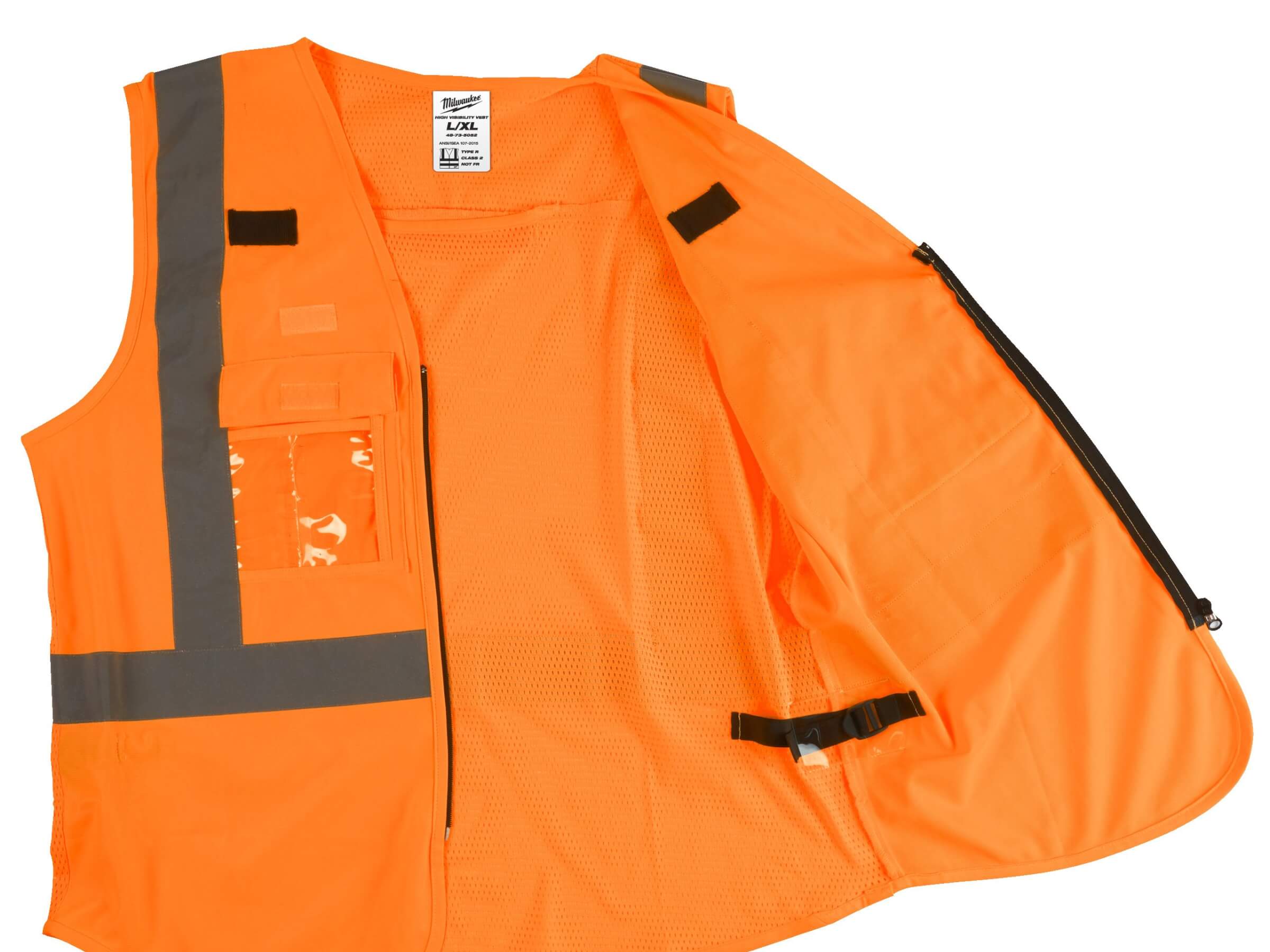 GILET ALTA VISIBILITA'ARANCIO L/XL