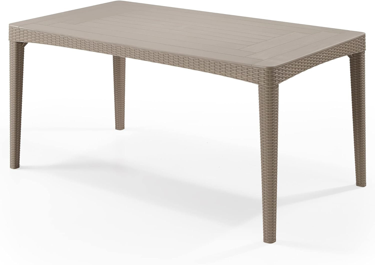 TAVOLO CM.160X90 + 6 POLTRONE CAPPUCCINO