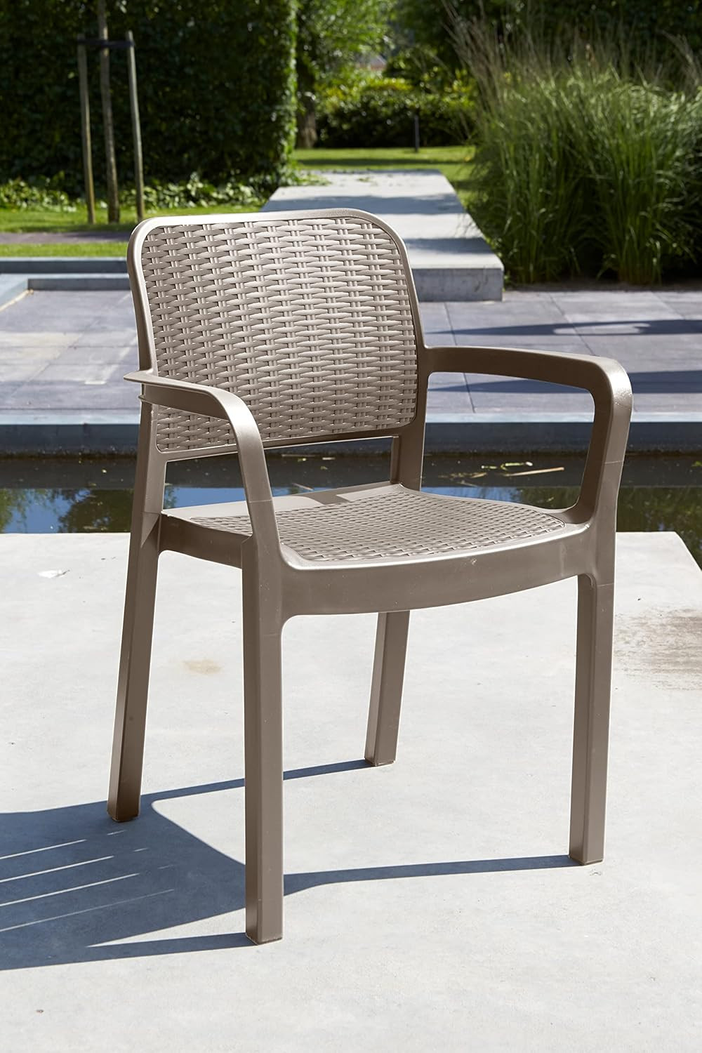 TAVOLO CM.160X90 + 6 POLTRONE CAPPUCCINO