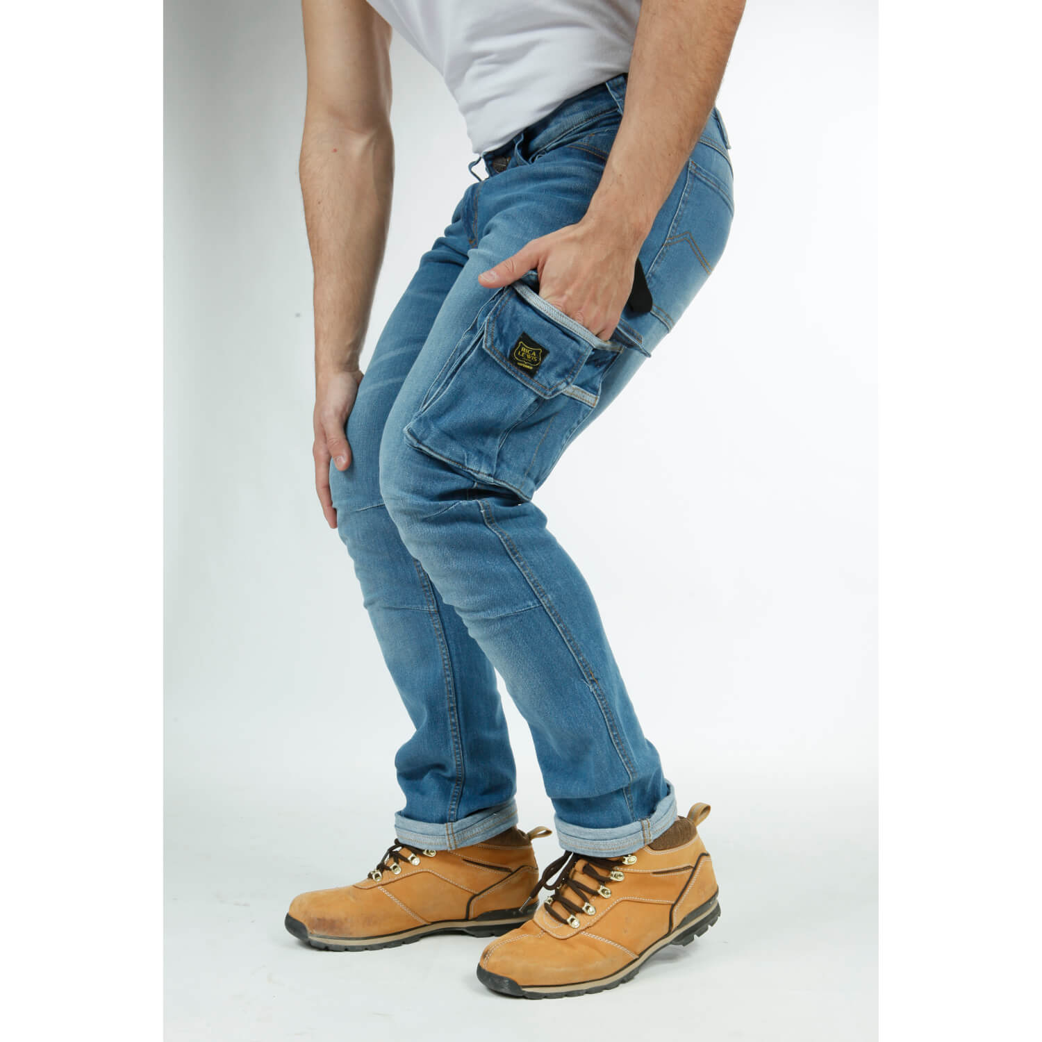 *JEANS C/TASC.STONE WASHED 270GR 50